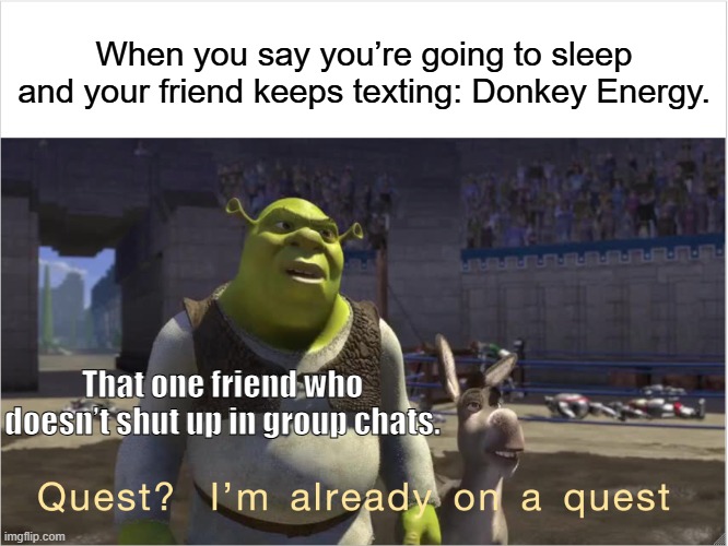 Donkey-shouting-next-to-annoyed-Shrek-meme Shrek Meme Breakdown: Viral Swamp Humor That Won the Internet
