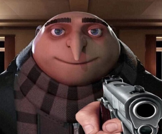 Gru-Holding-Gun-Meme Gru Meme Explained: Why This Supervillain Took Over the Internet
