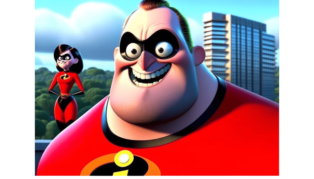 Mr. Incredible meme side-by-side normal and uncanny phases