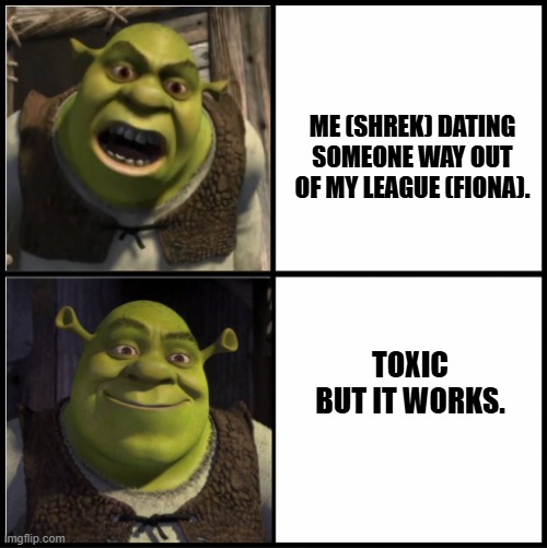 Shrek-and-Fiona-meme-about-weird-but-loyal-couples Shrek Meme Breakdown: Viral Swamp Humor That Won the Internet